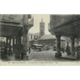 CPA - Millau - Les...