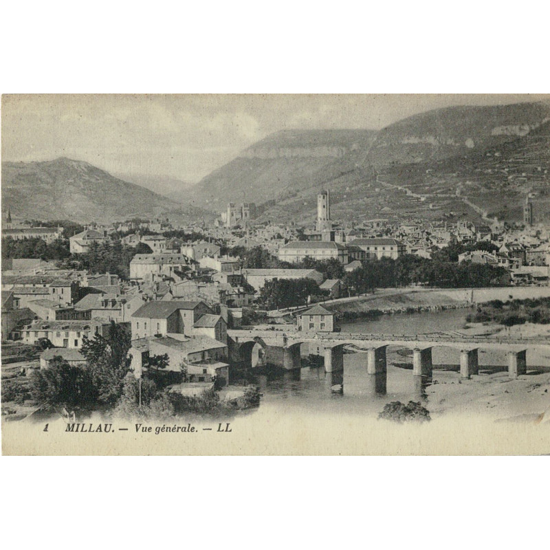 CPA - Millau - Vue Générale