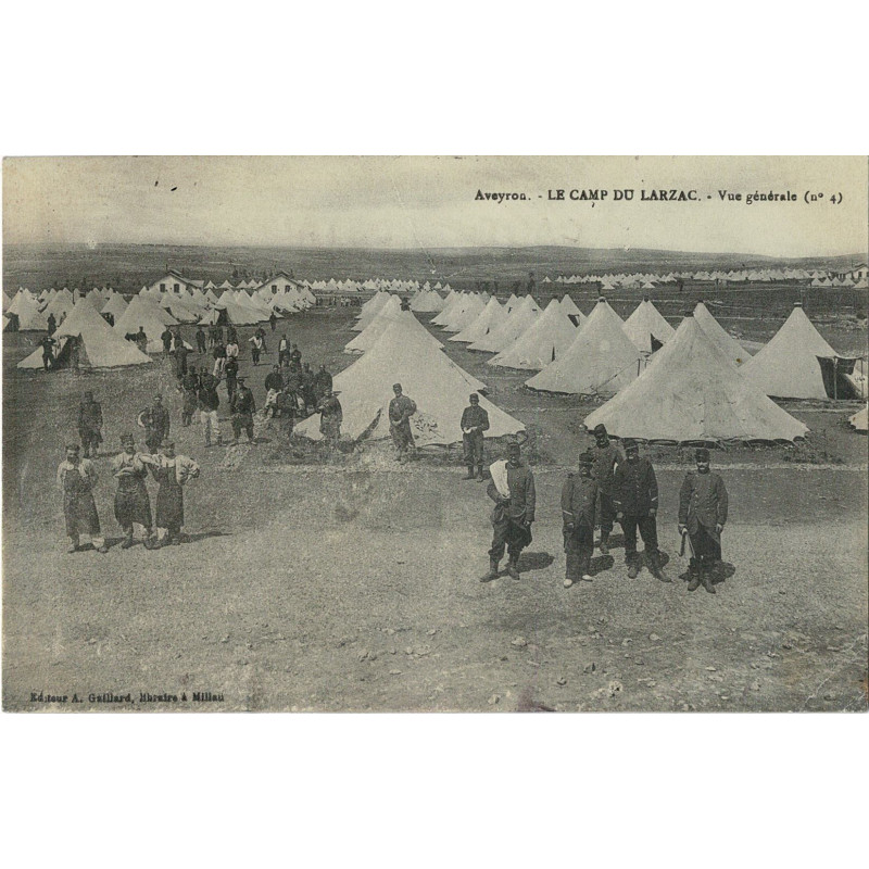 CPA - Camp du Larzac - Vue Générale