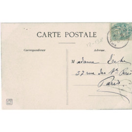 CPA - Rignac - Rue de la Poste
