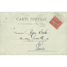 CPA - Rignac - Avenue de Villefranche