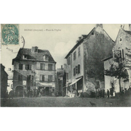 CPA - Rignac - Place de...