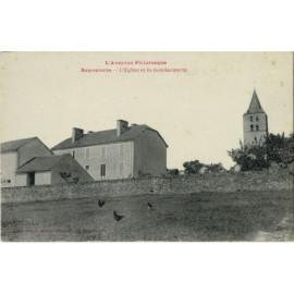 CPA - Sauveterre - L'Eglise...