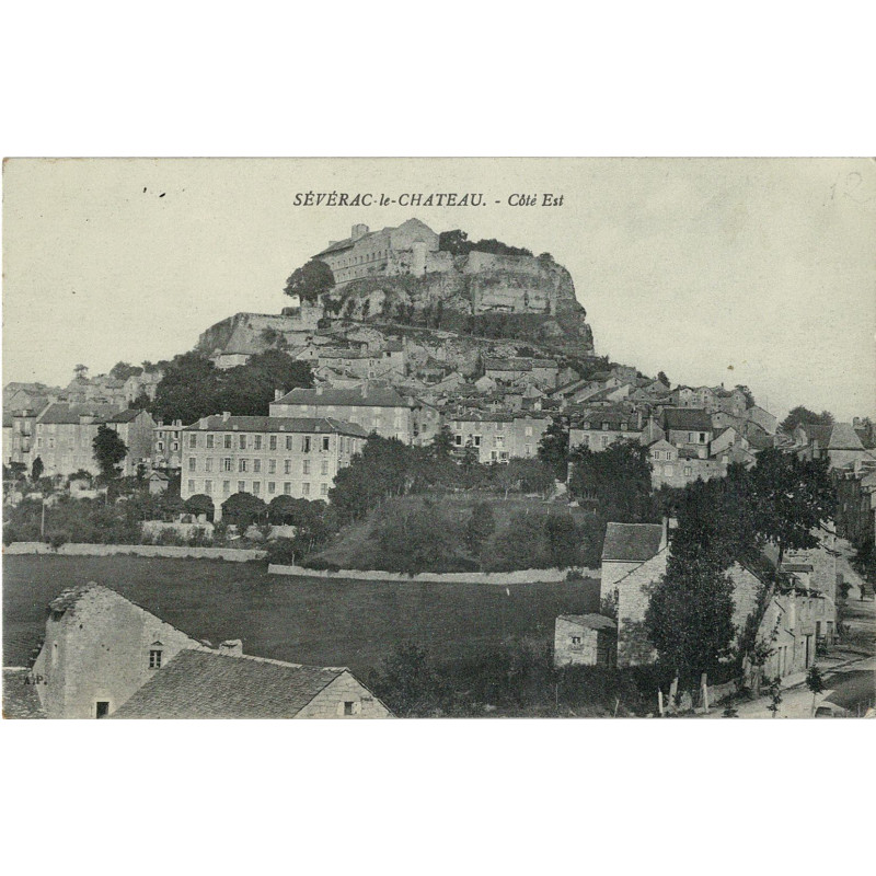 CPA - Sévérac-le-Château - Côté Est
