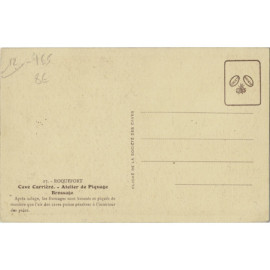 CPA - Rocquefort - Atelier de Piquage Brossage