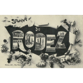 CPA - Souvenir de Rodez