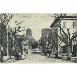 CPA - Rodez - Boulevard Gally