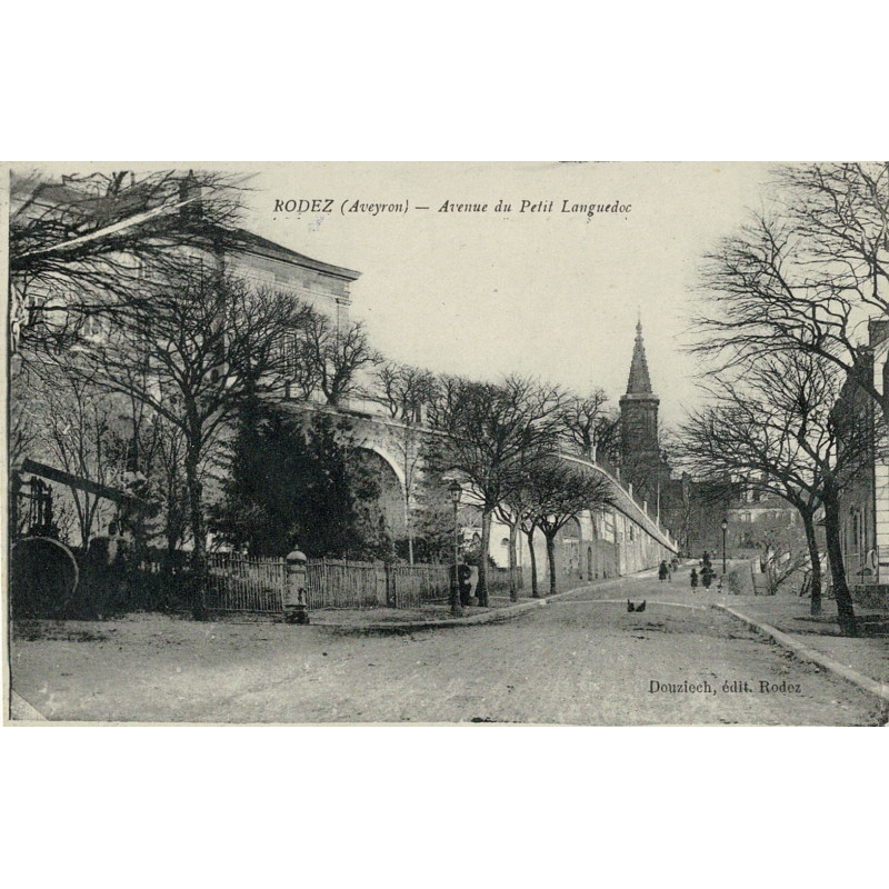 CPA - Rodez - Avenue du Petit Languedoc
