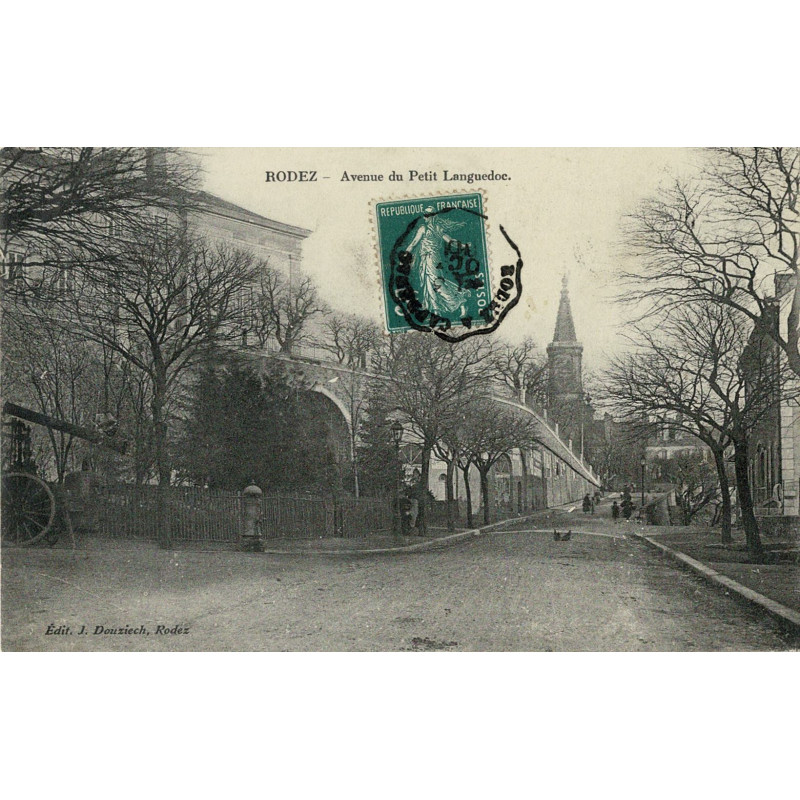 CPA - Rodez - Aveunue du petit Languedoc