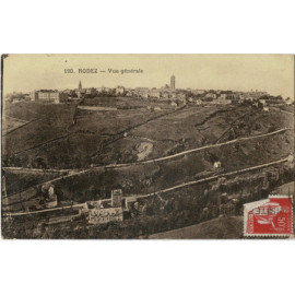 CPA - Rodez - Vue Générale