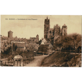 CPA - Rodez - Cathédrale et...