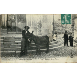 CPA - Baptistou et son Patron