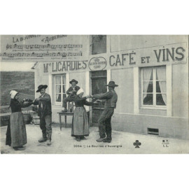 CPA - La Bourrée d'Auvergne