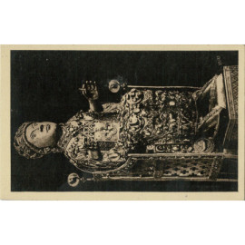 CPA - Conques - Statue...