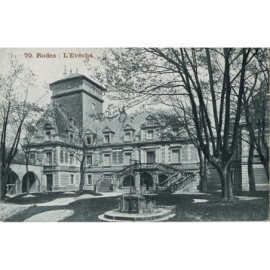 CPA - Rodez - L'Evéché