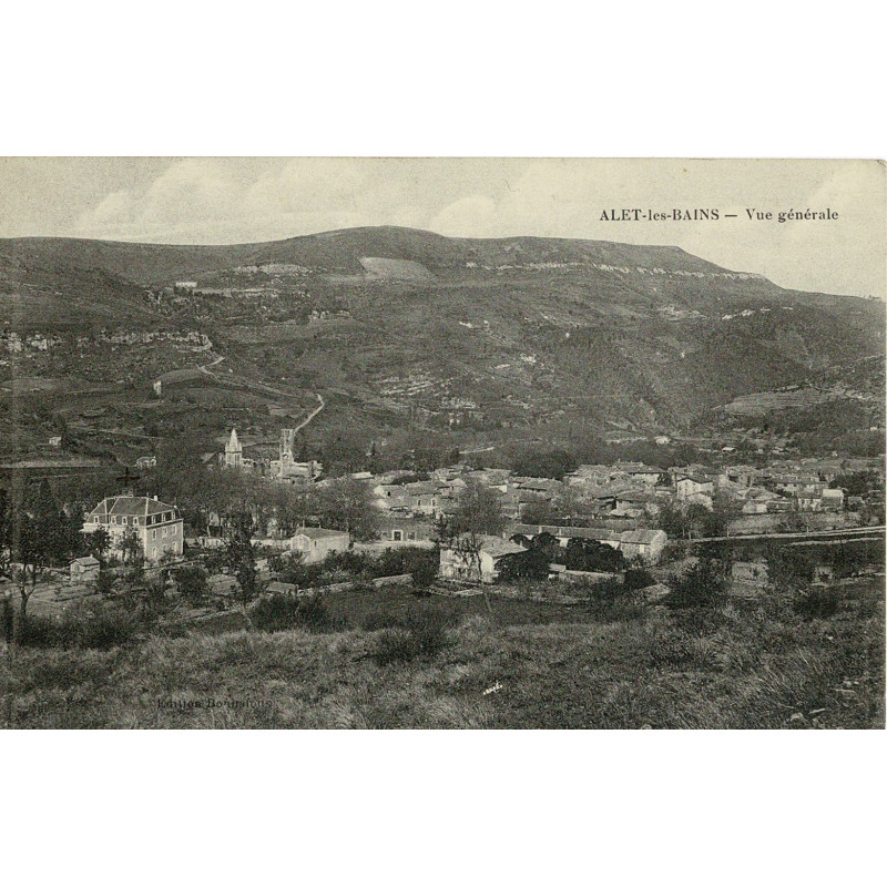CPA - Alet-les-Bains - Vue Générale