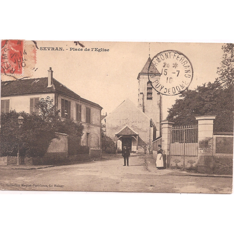 CPA - Sevran - Place de L'Eglise