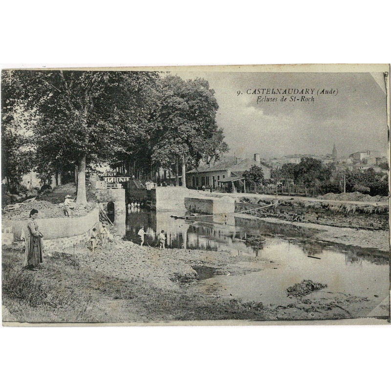 CPA - Castelnaurary - Ecluse de Saint-Roch