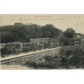 CPA - Chalabre - Entrée de...