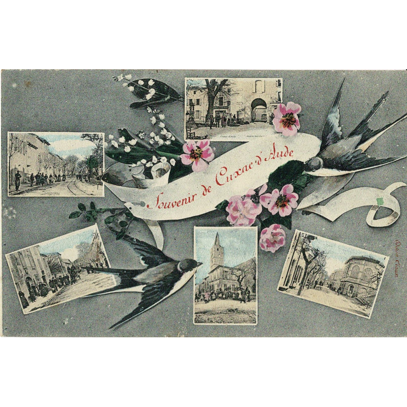 CPA - Souvenir de Cauxac d'Aude