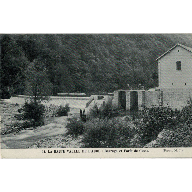 CPA - Barrage et Forêt de Gesse