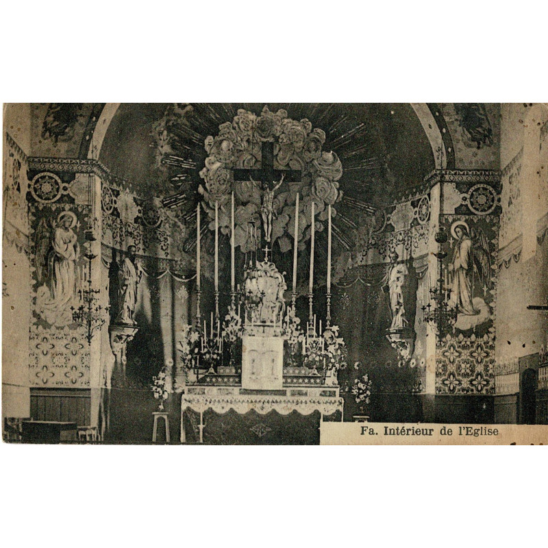 CPA - Fa - Interieur de L'Eglise