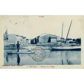 CPA - Gruissan - L'Entrée...