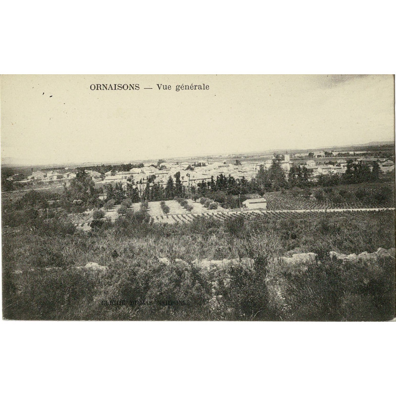 CPA - Ornaisons - Vue Générale