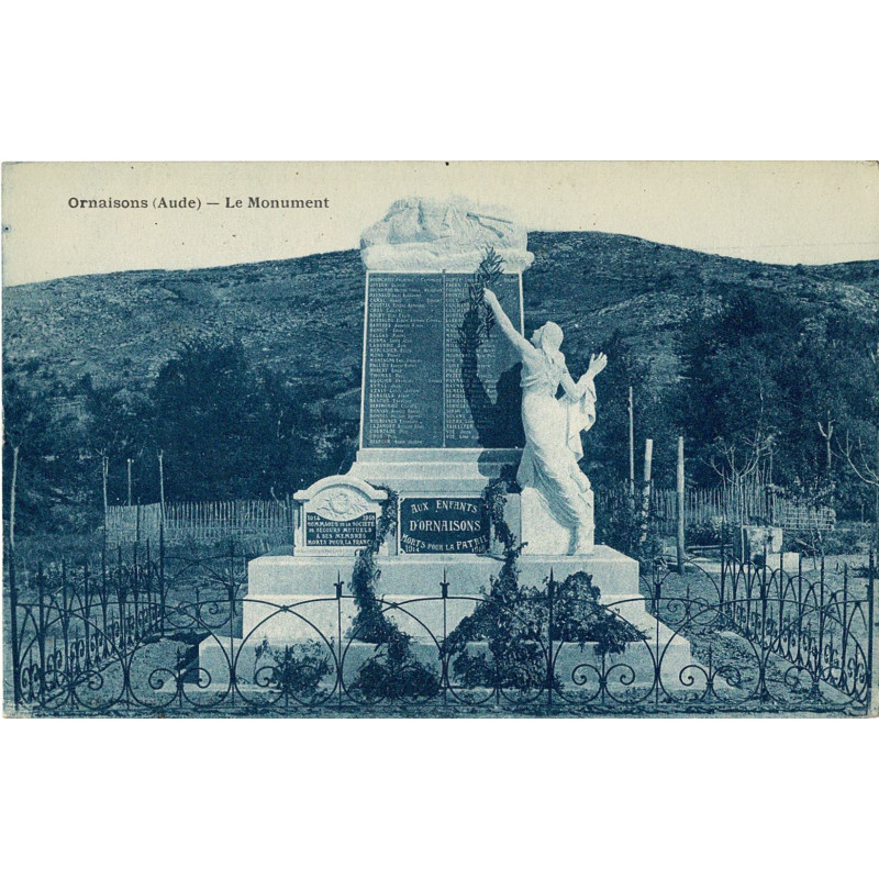 CPA - Ornaisons - Le Monument