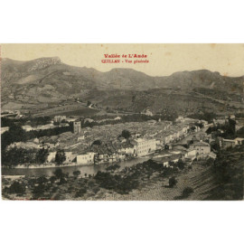 CPA - Quillan -Vue Générale