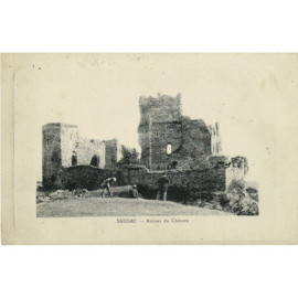 CPA - Saissac - Ruines du...