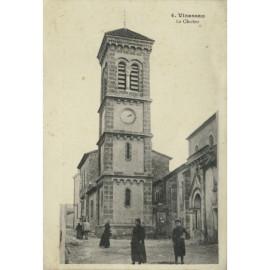 CPA - Vinassan - Le Clocher