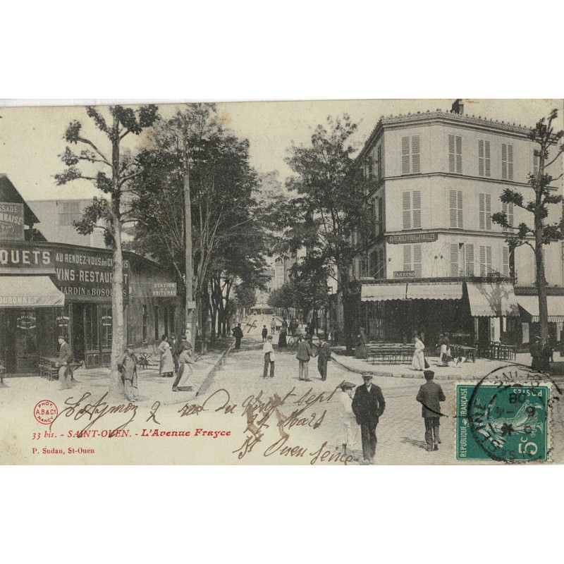 CPA - Saint-Ouen - L'Avenue Frayce