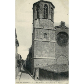 CPA -Carcassonne - Rue...