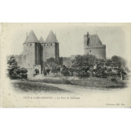 CPA -Carcassonne - La Porte...