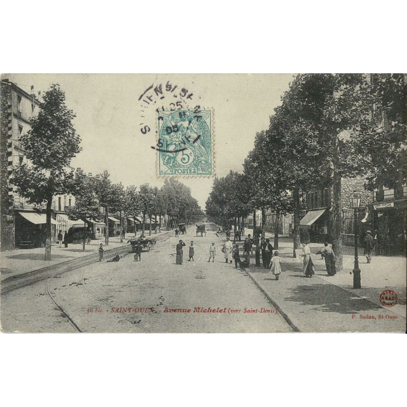 CPA - Saint-Ouen - L'Avenue Michelet