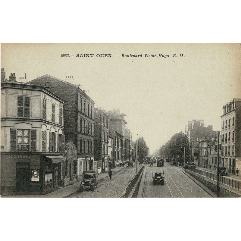 CPA - Saint-Ouen - Boulevard Victor Hugo