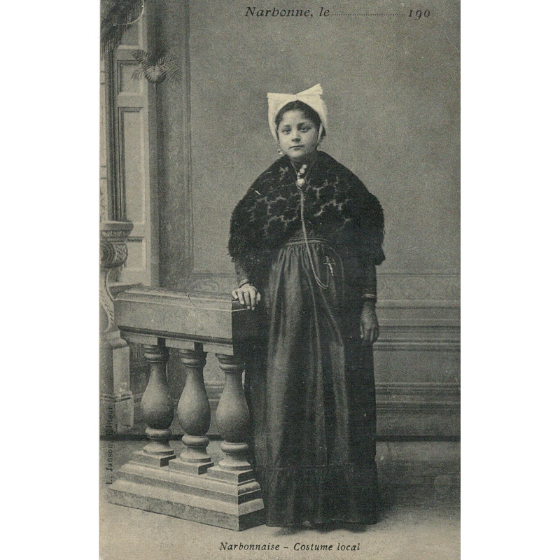 CPA - Narbonne - Costume Local
