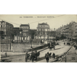 CPA - Narbonne - Boulevard...