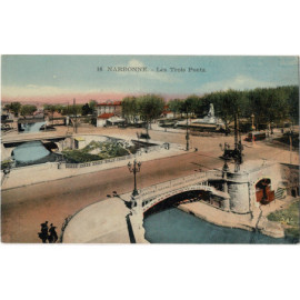 CPA - Narbonne - Les Trois...