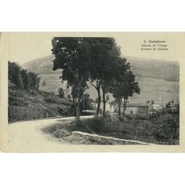 CPA - Coudons - Entrée du...