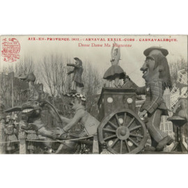 CPA - Carnaval d'Aix -...