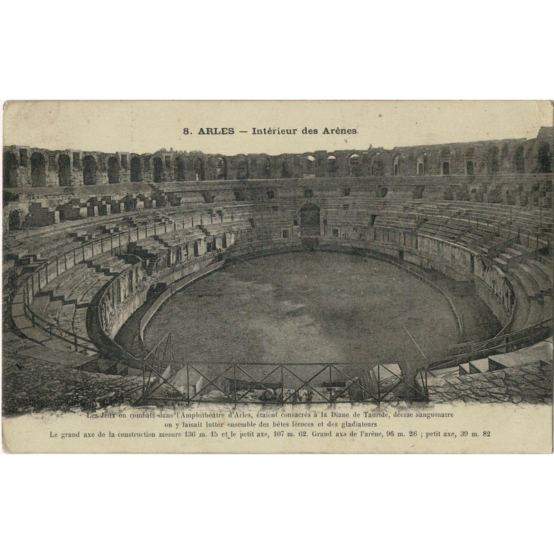 CPA - Arles - Interieur des Arènes