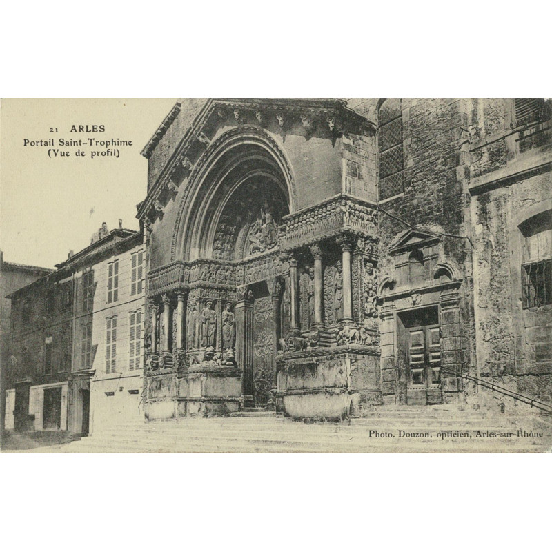 CPA - Arles - Portail de Saint-Trophime