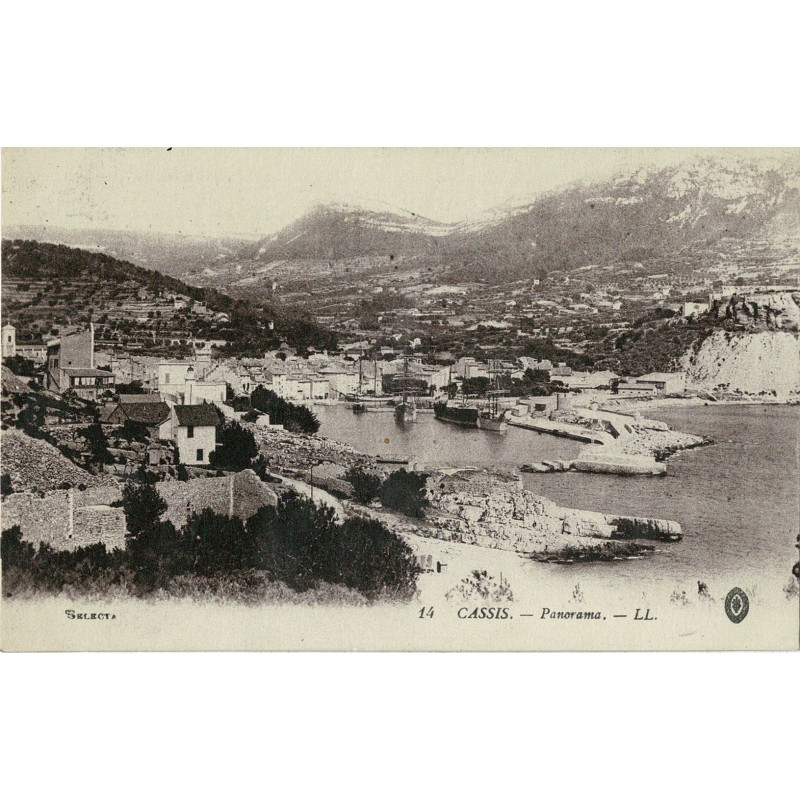CPA - Cassis - Panorama
