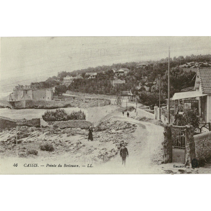 CPA - Cassis - Pointe de Bestouan