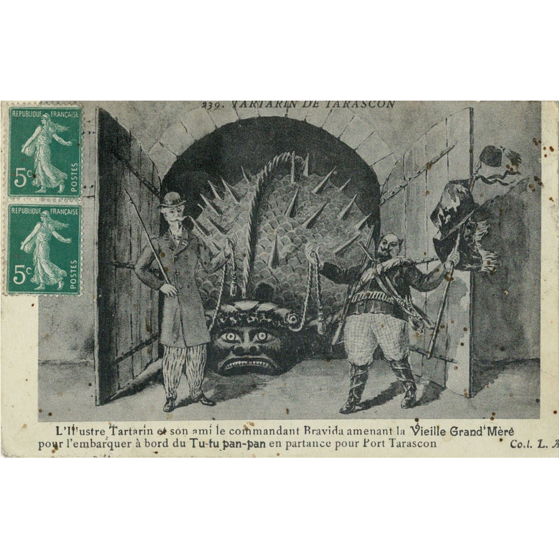 CPA - L'Illustre Tartarin de Tarascon