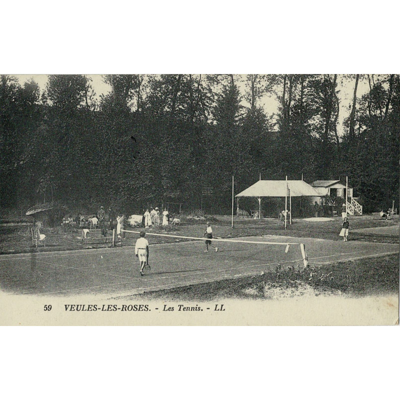 CPA - Veules-les-Roses - Les Tennis