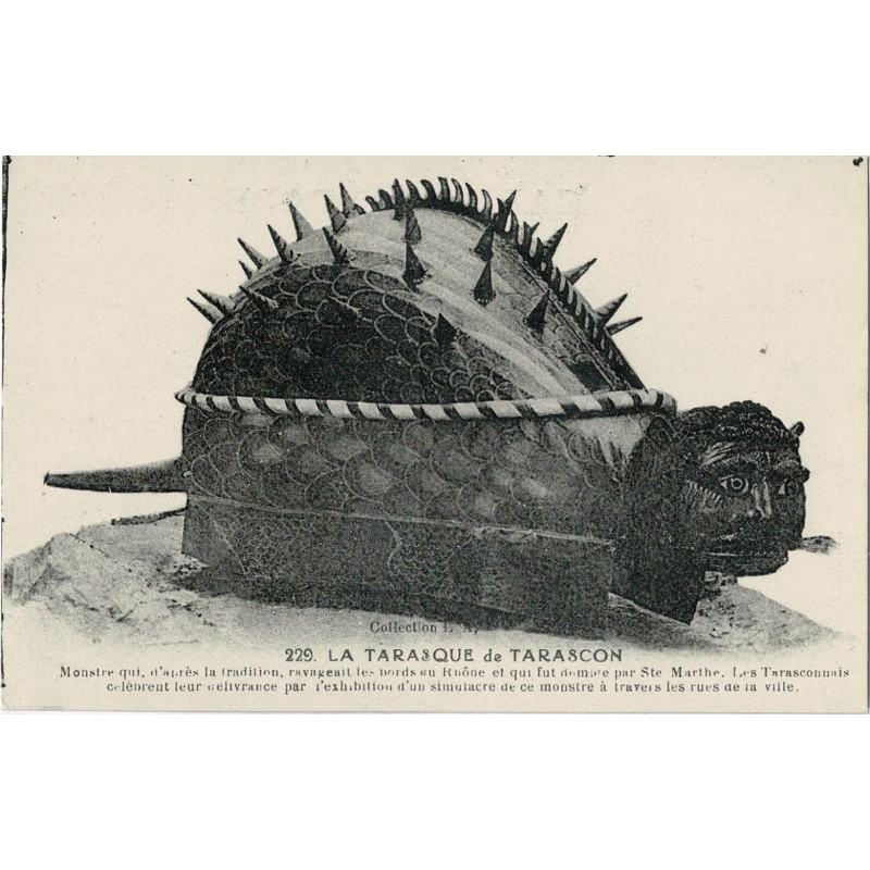 CPA - Tarascon - La Tarasque de Tarascon