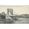 CPA - Tarascon - Vue du Pont Suspendu
